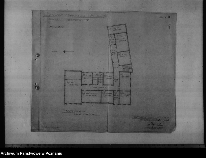 Obraz 13 z jednostki "Lagepläne verschiedener Schulgebäude"
