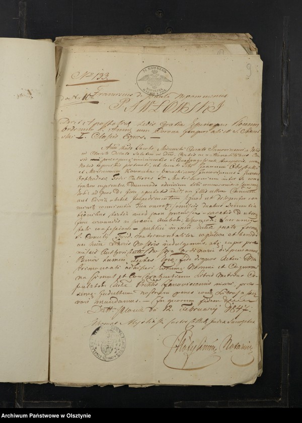 image.from.unit.number "Annexa z rok 1847 Parafij Janowiec"