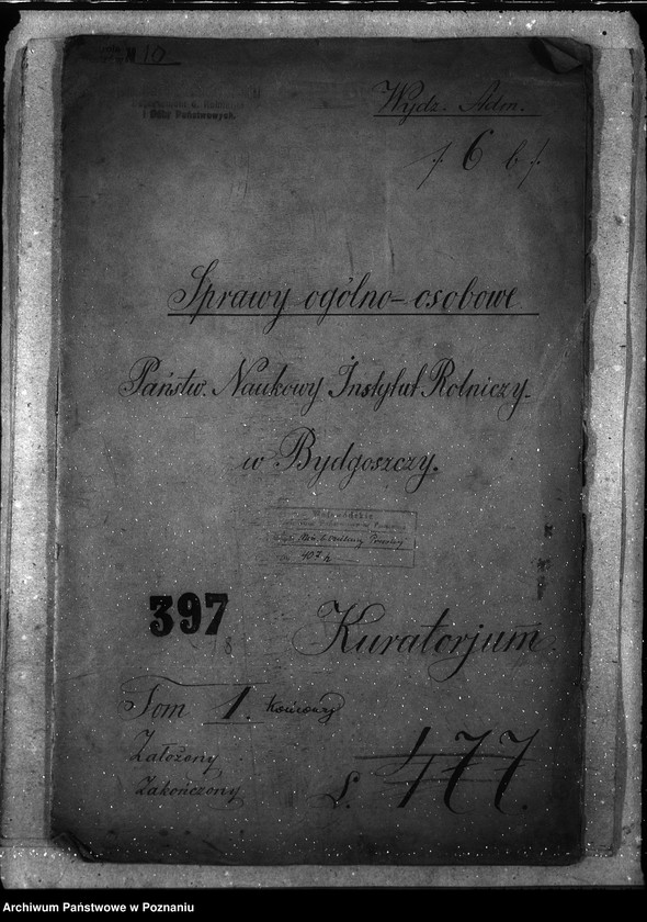 image.from.unit.number "Sprawy ogólno osobowe - Państwowy Naukowy Instytut Rolnictwa w Bydgoszczy Kuratorium [instytutu]"