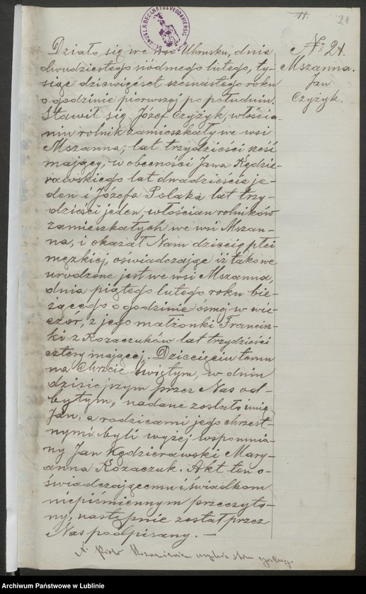 image.from.unit.number "Księga urodzeń, małżeństw i zgonów"