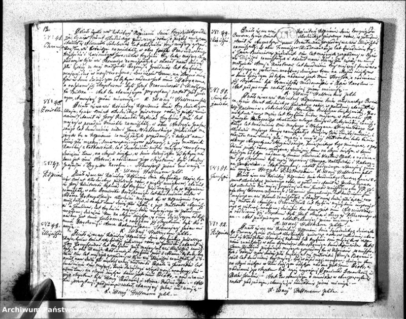 image.from.unit.number "Duplikat Aktów Urodzonych, Zaślubionych i Zeszłych Urzędnika Stanu Cywilnego Rzymsko-Katolickiego Kościoła Obrzędu Łacińskiego Kopciowskiey Parafii z Roku 1841"
