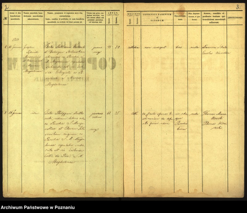 Obraz 4 z jednostki "Księga małżeństw"