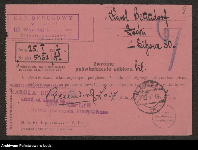 Obraz 10 z jednostki "Karol Bendorf- Fabryka Mydła Technicznego"