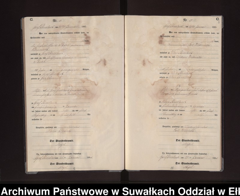 image.from.unit.number "Sterbe-Neben-Register des Preussischen Standes-Amtes Gross Stüerlack Kreis Loetzen"