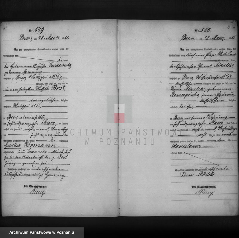 Obraz 3 z jednostki "Księga urodzeń t. II"