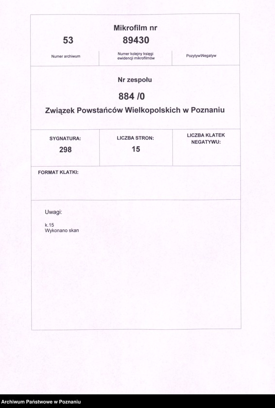 Obraz 2 z jednostki "Pakosław, powiat Rawicz - akta koła."