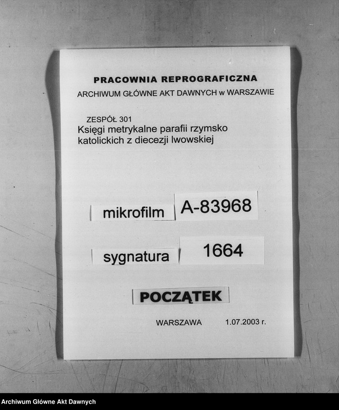 image.from.unit.number "Parafia: Dunajów. Dekanat: Brzeżany. Księga metrykalna urodzeń, ślubów i zgonów dla miasta Dunajów i wsi: Białe, Ciemierzyńce, Kropiwna*, Nowosiółka, Podusów, Poluchów, Potoczany, Rekszyn z Pisarówką, Wicyń*."