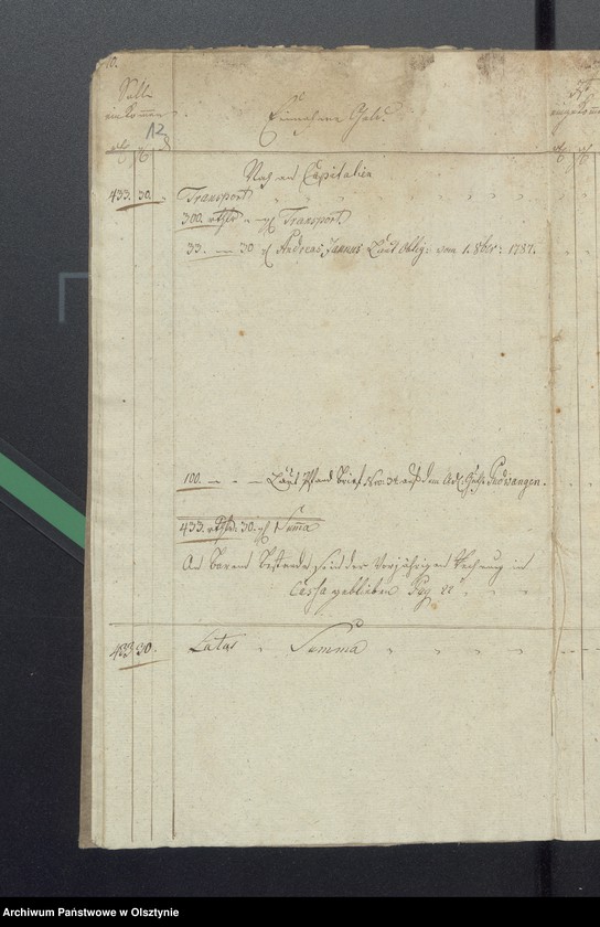 image.from.unit.number "Passenheimsche Hospital Rechnung"