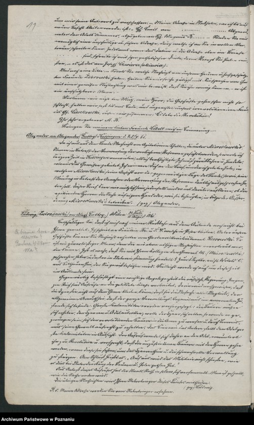 image.from.unit.number "Die Verschwörung unter der polnischen Bevölkerung der Provinz Posen /Poznań/ im Anschluss an die Insurrektion im Königreiche Polen."