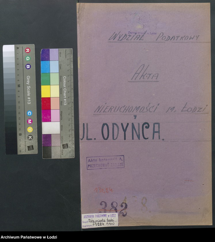 image.from.unit.number "Księga inwentarzowa nieruchomości m. Łodzi ul. Odyńca"