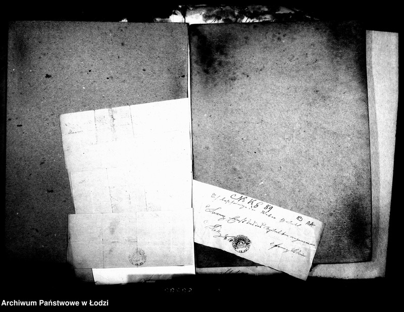 Obraz 17 z jednostki "Dowody przyjętych chorych do szpitala św. Aleksandra w Łodzi w 1861 r."