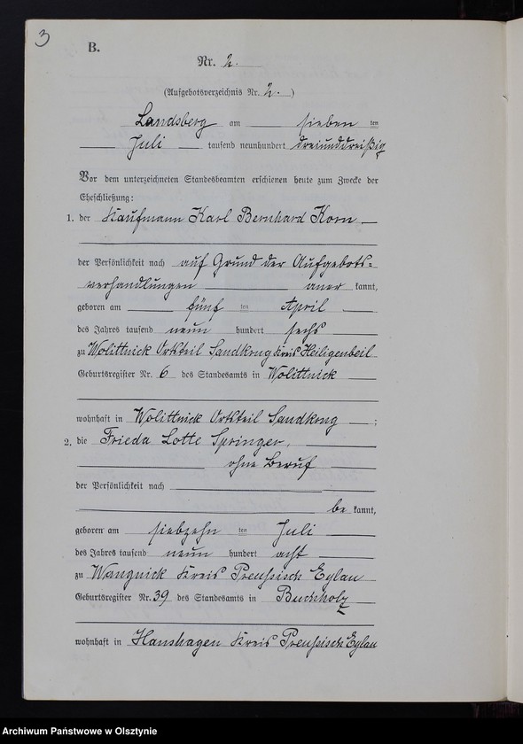 image.from.unit.number "Heiraths-Neben-Register Nr 1 - 4 [ Księga małżeństw - wtóropis ]"