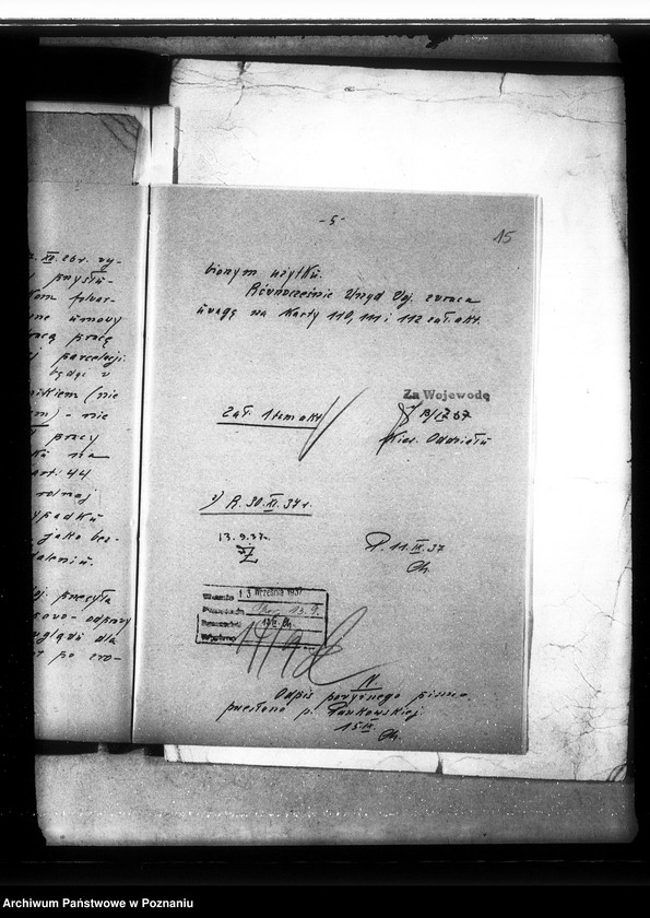 Obraz 19 z jednostki "Franciszka Maćkowiaka c/a Skarb Państwa odprawa z art. 44 Pępowo powiatu gostyńskiego"