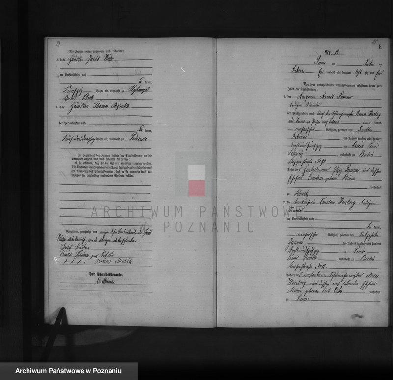 Obraz 15 z jednostki "Księga małżeństw"
