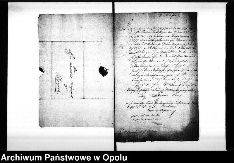 Obraz 7 z jednostki "Acta betreffend das verbothwidrige Beziehen der Ablass - und andern Märkte mit Waaren und Getränke vol I de anno 1809 bis"