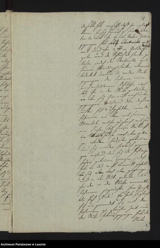 Obraz 6 z jednostki "[Die Vernehmung des Grafen Nowosielski über die Entwendung seiner Chatoulle]"