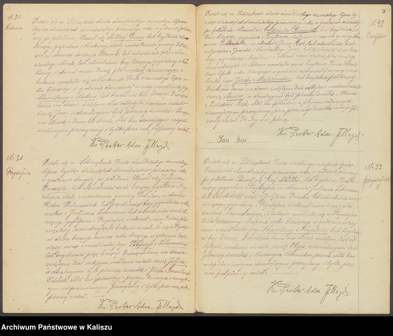 Obraz 11 z jednostki "Duplikat aktów stanu cywilnego urodzeń, zejść i ślubów. Akta zbiorowe małżeństw"