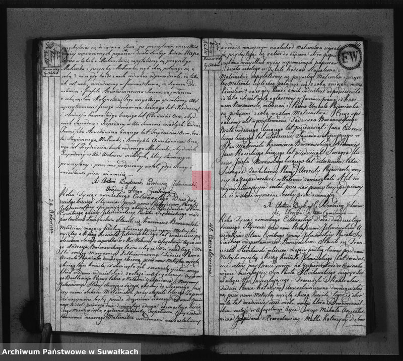 image.from.unit.number "Akta Urzędnika Stanu Cywilnego Zaślubionych w Gminie Jeleniewskiey od Dnia 1-go Stycznia Roku 1814."