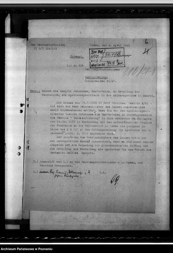 Obraz 11 z jednostki "Polnische Apotheken"