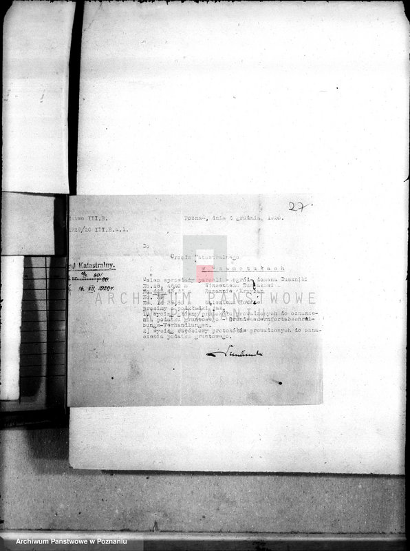 Obraz 20 z jednostki "Sprawy dzierżawy majątku Duszniki"