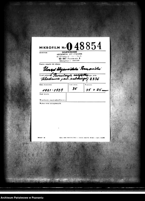 image.from.unit.number "/Parcelacja majątku Kłodawa powiatu kaliskiego/"