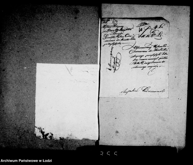 Obraz 15 z jednostki "Akta tyczące się zdawania rapportów o przybywających do miasta tutejszego cudzoziemcach"