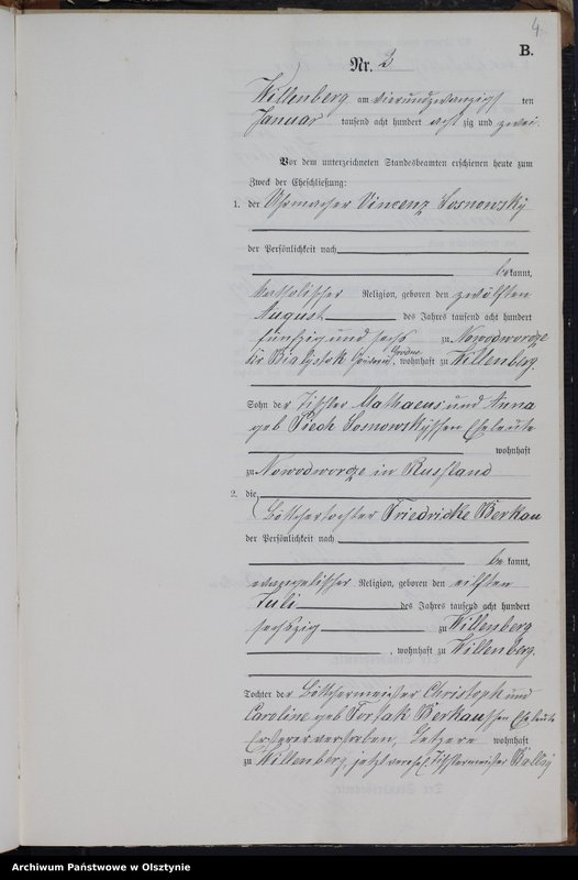 image.from.unit.number "Heiraths-Neben-Register Nr 1 - 25"