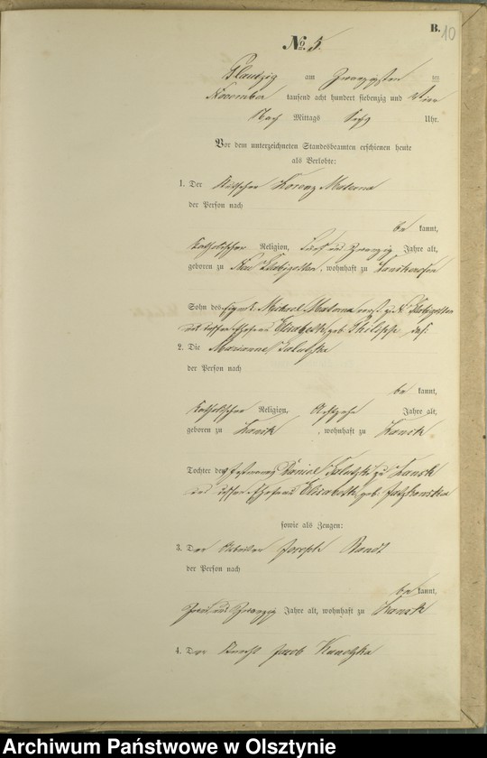 image.from.unit.number "Haupt-Heiraths-Register Nr 1 - 6"