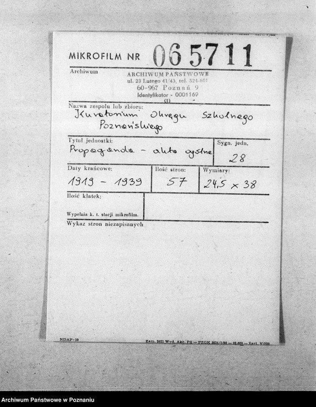 Obraz 2 z jednostki "Propaganda- akta ogólne"