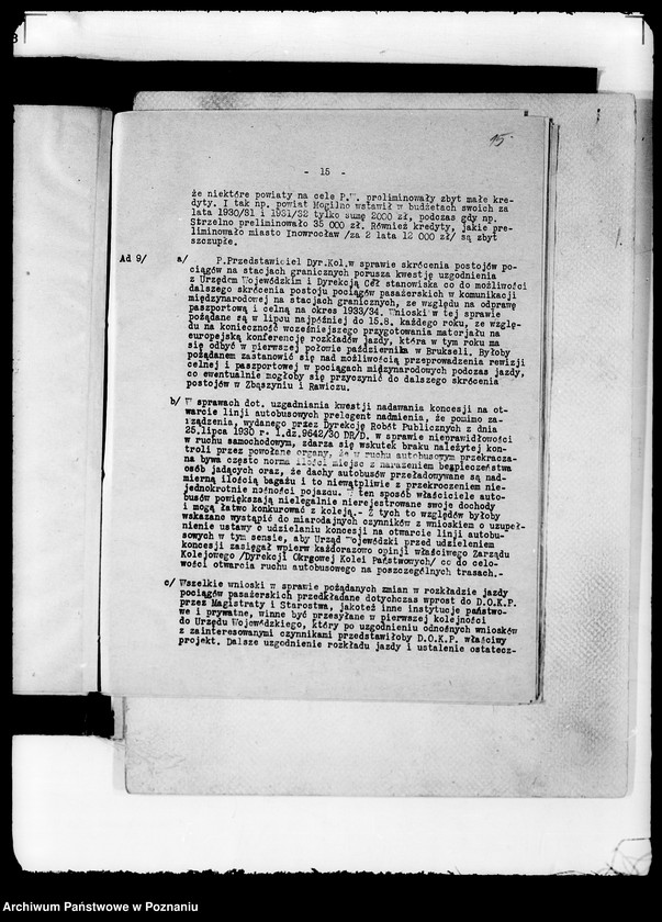 Obraz 19 z jednostki "Protokoły z zebrań periodycznych władz i urzędów II instancji"