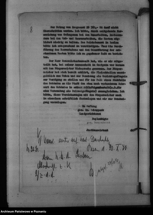 Obraz 12 z jednostki "Amtsgericht Gabin - Gąbin"