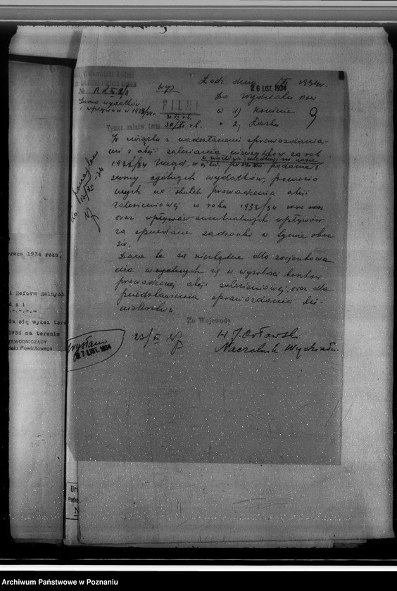 Obraz 13 z jednostki "Akta sprawy zalesienia nieużytków w powiecie konińskim"