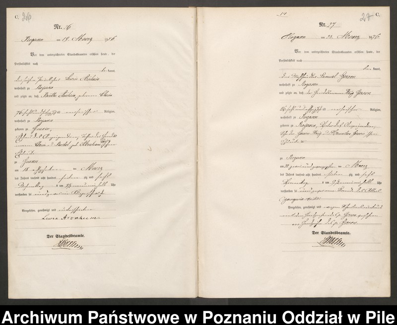 Obraz 16 z jednostki "Księga zgonów"