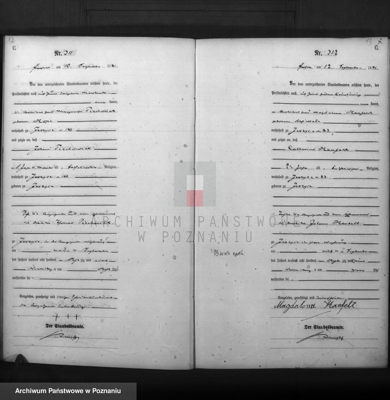 Obraz 8 z jednostki "Księga zgonów t. II"