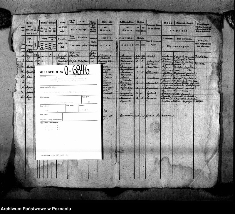 Obraz 3 z jednostki "Liber baptisatorum, copulatorum, mortuorum"