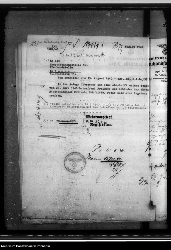 Obraz 16 z jednostki "Sparkassen und Giroverband Wartheland"