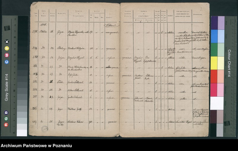 Obraz 3 z jednostki "Księga zgonów"