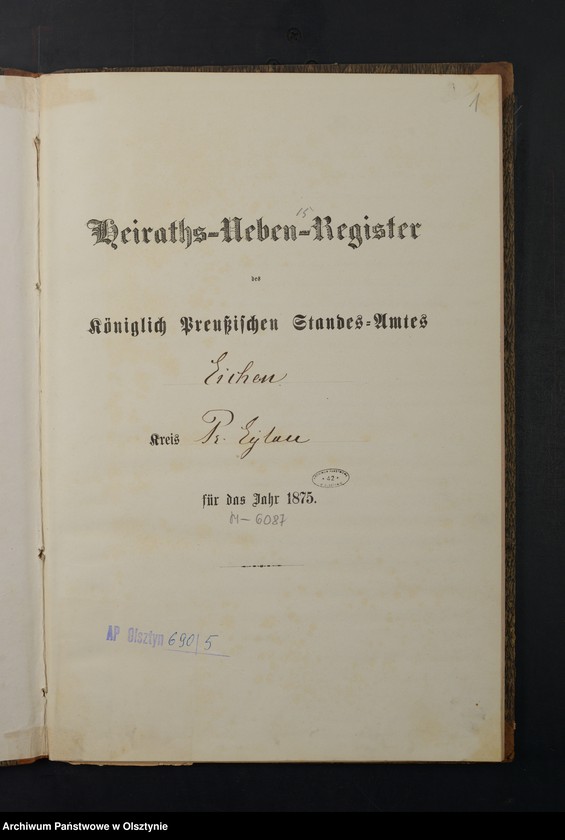 image.from.unit.number "Heiraths-Neben-Register Nr 1 - 14"