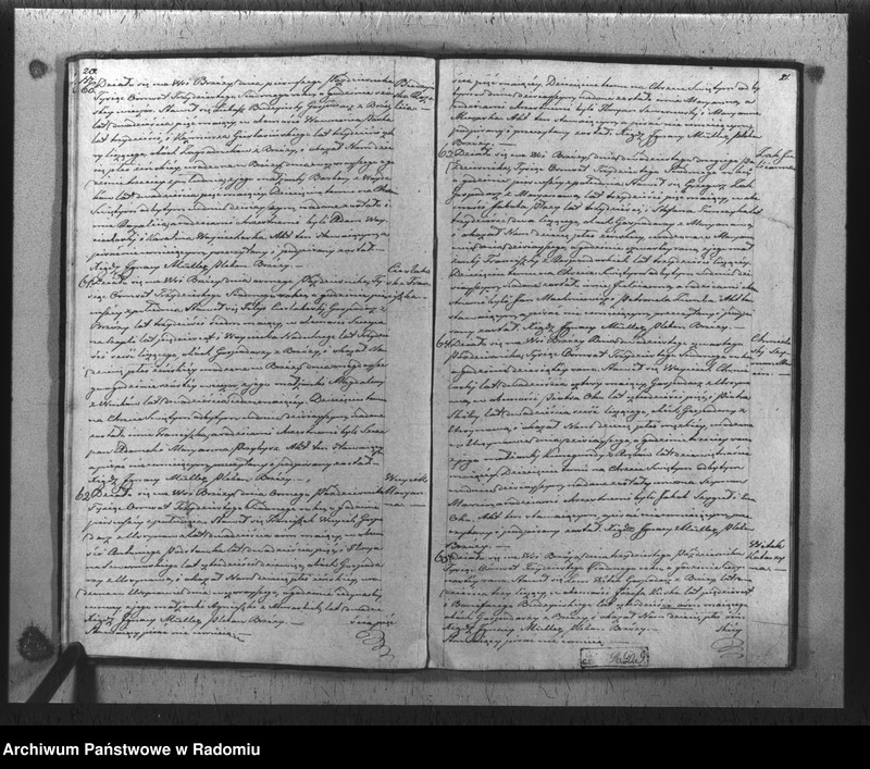 image.from.unit.number "Duplikat akt religijno-cywilnych urodzonych, zaślubionych i zeyścia służący na rok 1837 parafii Brzóza"