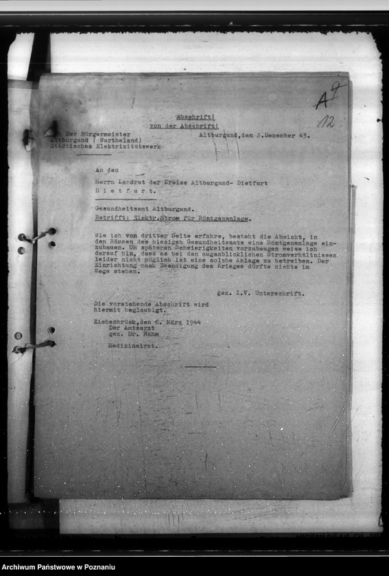 Obraz 18 z jednostki "Gesundheitsämter"