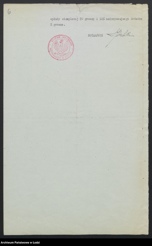 Obraz 8 z jednostki "Józef Frydberg – pośrednictwo handlowe"