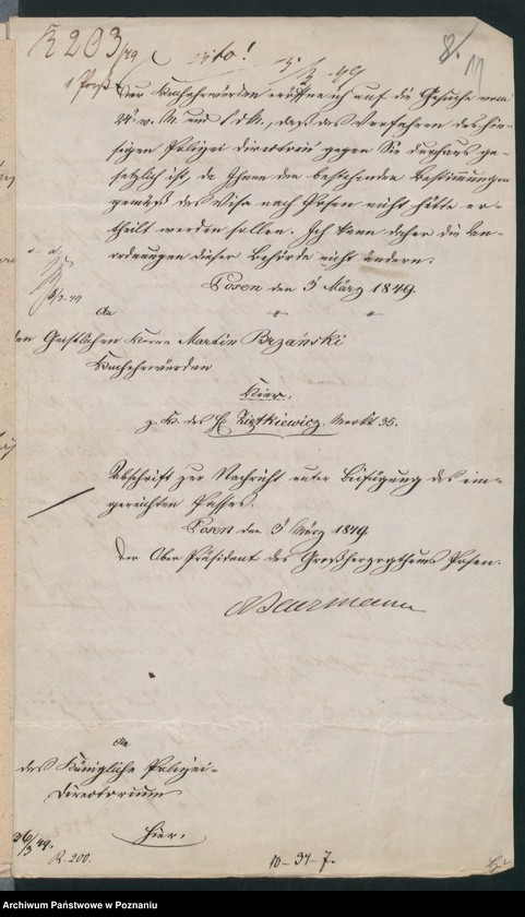 Obraz 15 z jednostki "A. betr. Martin Brzanski, Dominikanermönch aus Krakau"