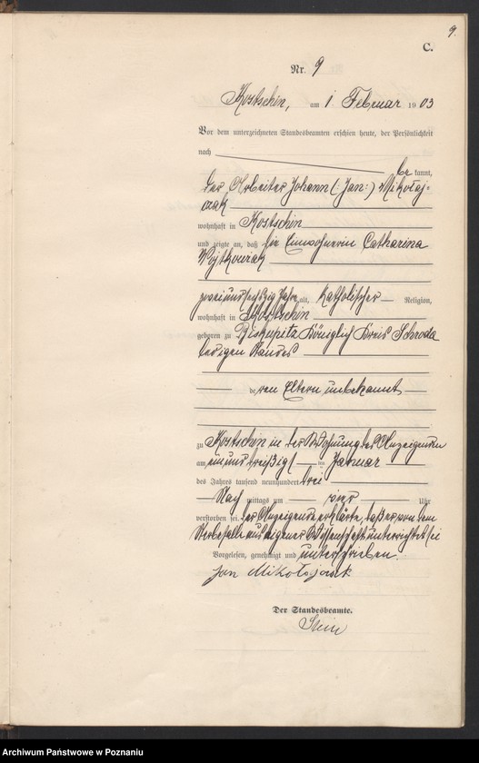 Obraz 12 z jednostki "Sterbe-Haupt-Register"