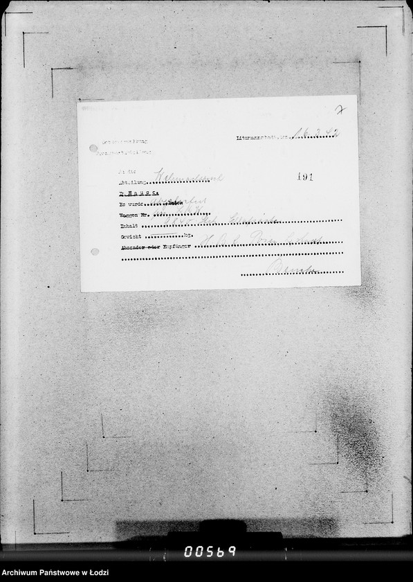 Obraz 12 z jednostki "706 Schlafsäcke. Auslieferung"