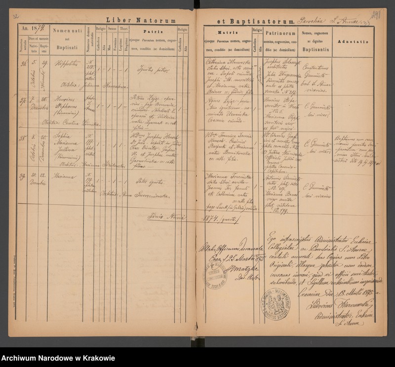 Obraz 20 z jednostki "[Księga urodzeń]"