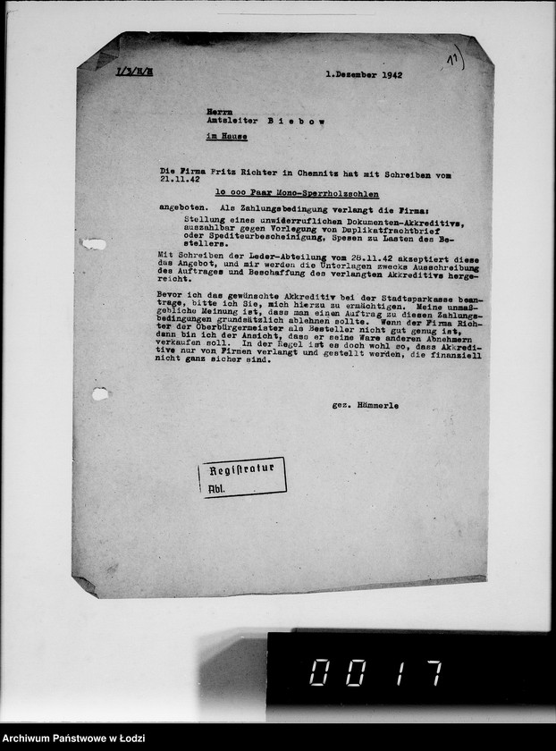 Obraz 15 z jednostki "Anordnungen, Umläufe und Schriftwechsel im Hause."