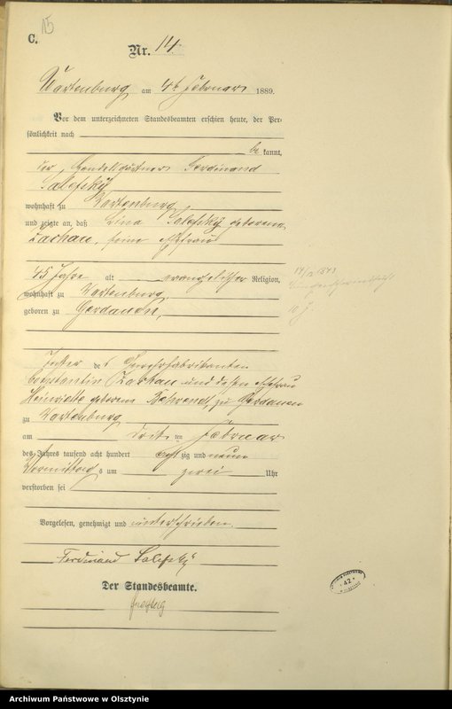 image.from.unit.number "Sterbe-Haupt-Register Nr 1 - 175"