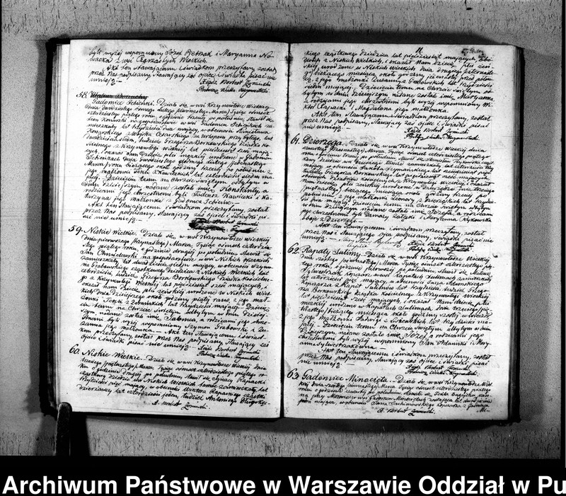 Obraz 13 z jednostki "Akta urodzeń, małżeństw i zgonów"