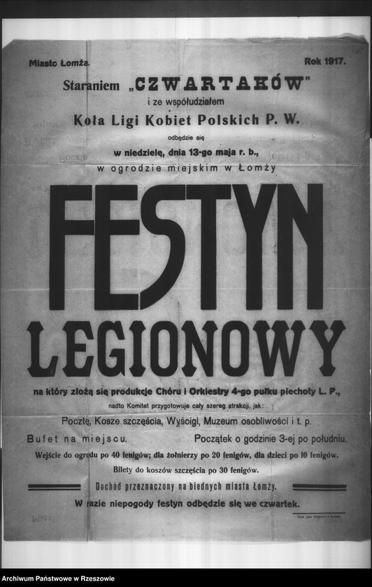 Obraz 13 z kolekcji "Archiwum dra Henryka Węglowskiego (1894-1942; legionista, społecznik)"