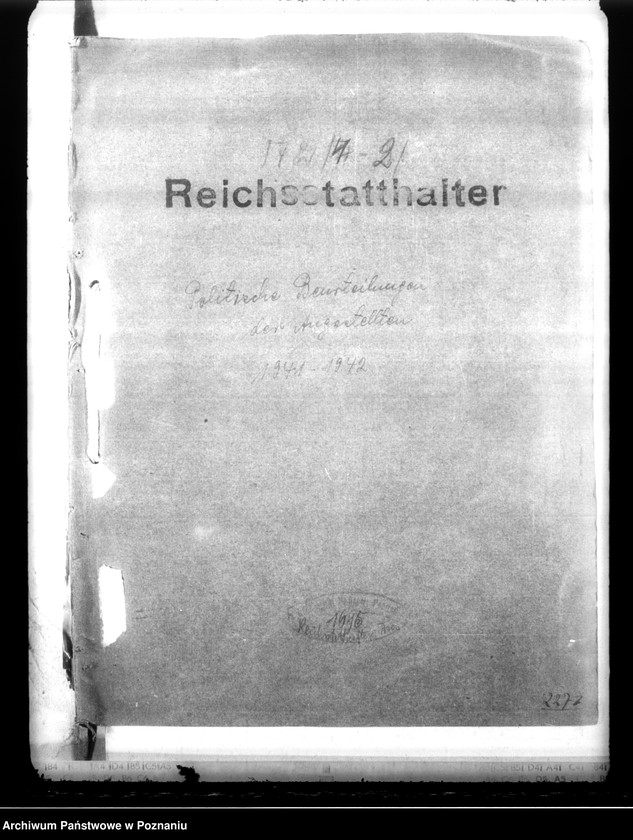 Obraz 4 z jednostki "Politische Beurteilungen der Angestellten"